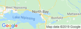 North Bay map